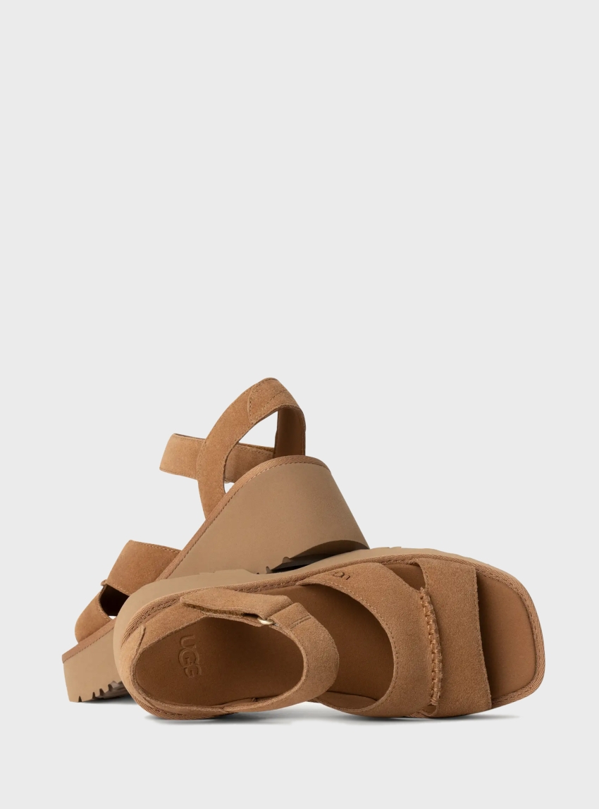 UGG New Heights Ankle Strap - Chestnut