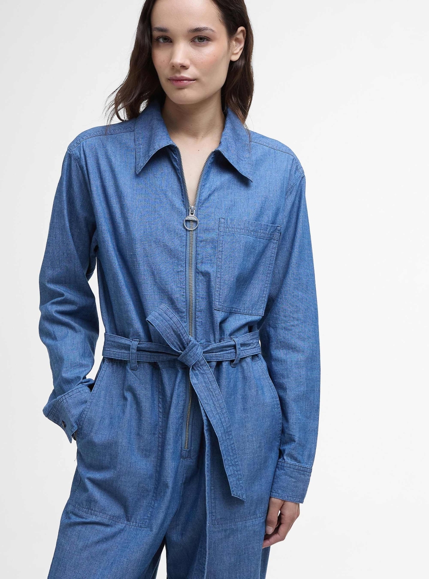 Barbour Emmie Denim Jumpsuit - Denim