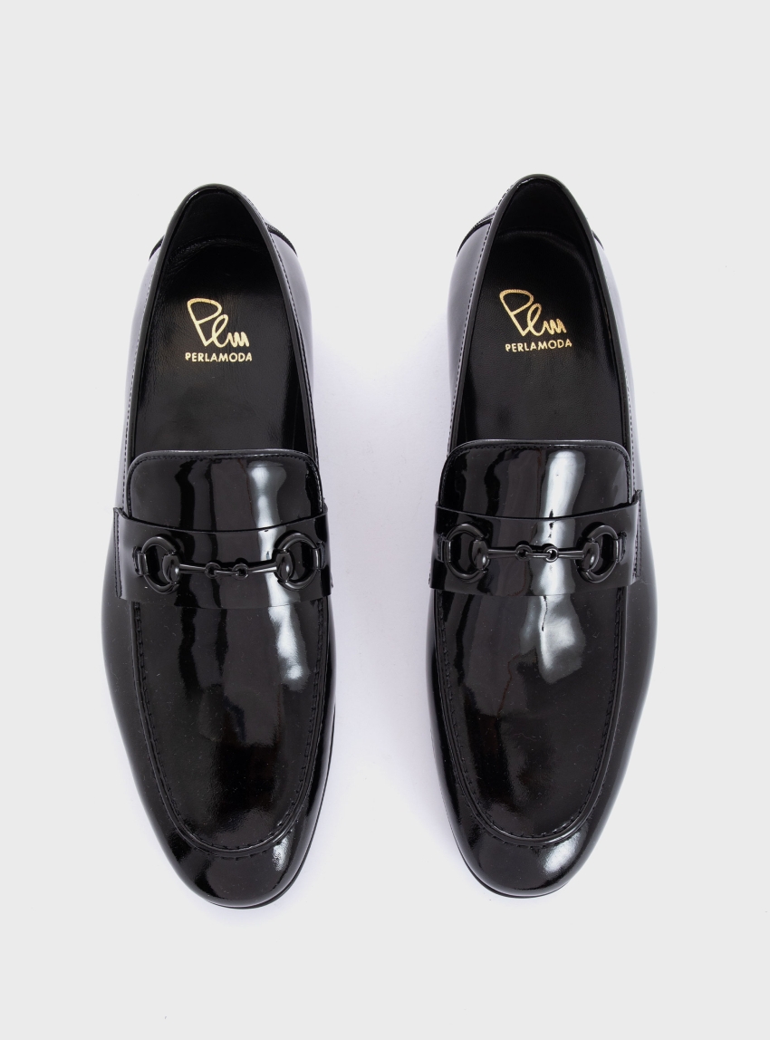 Per La Moda Buckle Loafers - Black