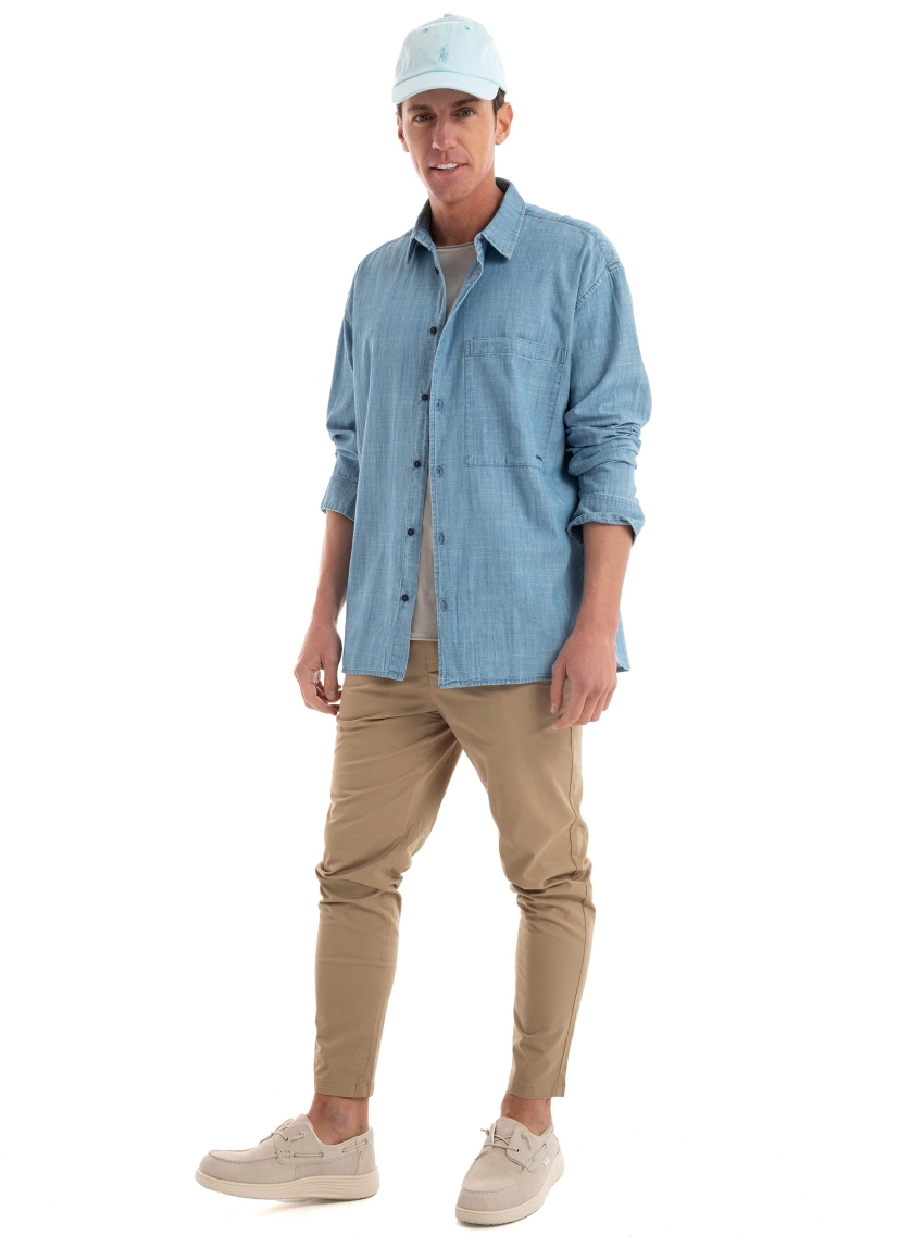 Gabba Jens Over Topaz Shirt - Light Blue