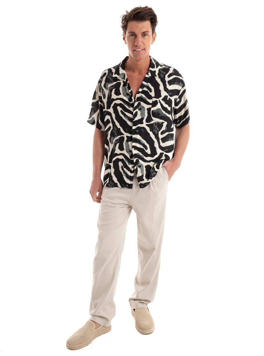 Dirty Laundry Pleated Trousers - Light Beige