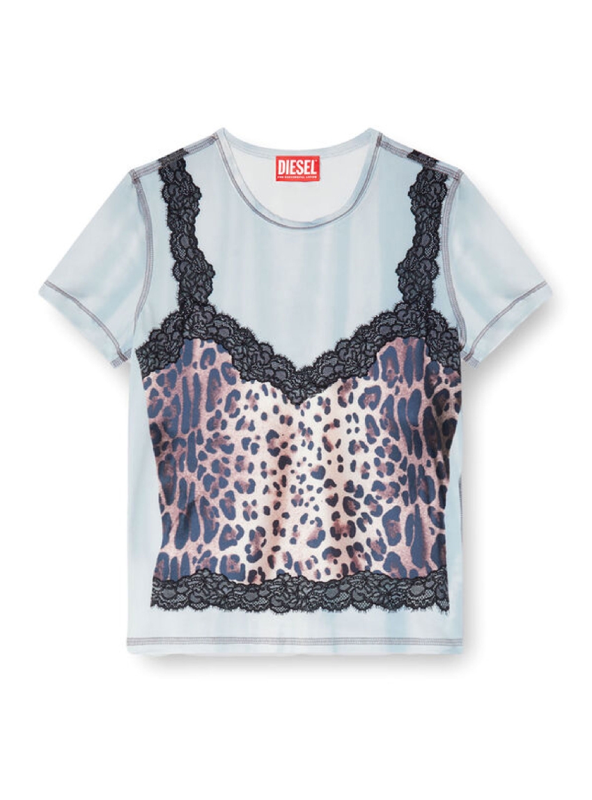 Diesel T-ILENI TANK TOP - Light Blue