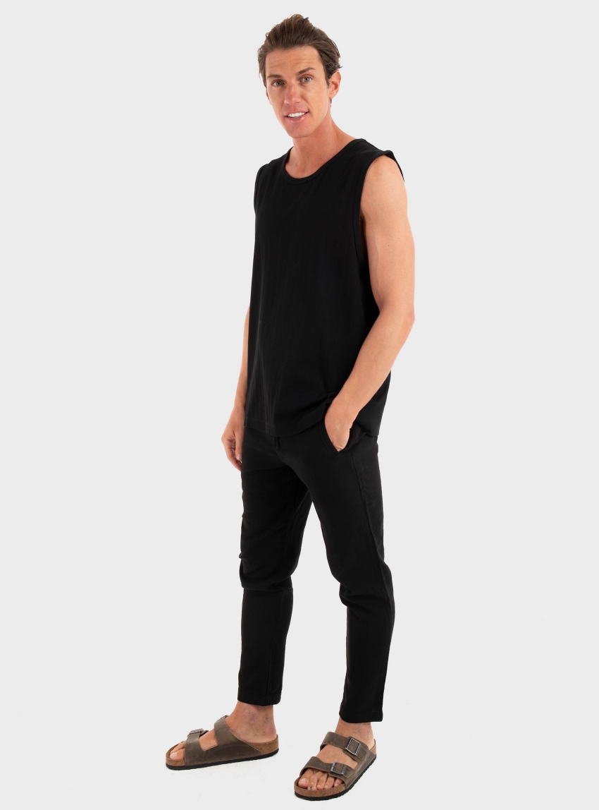 Jack & Jones Premium Chuck Tank Top - Black