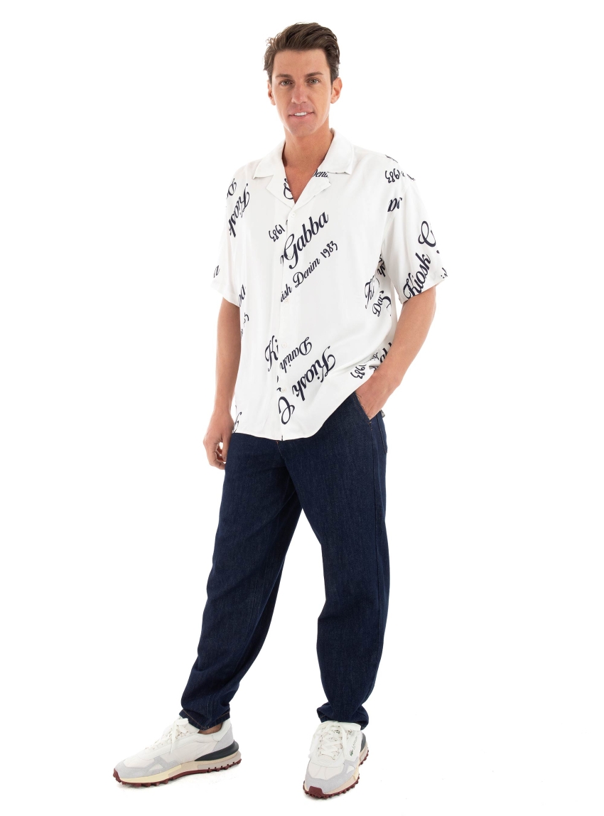 Gabba Jens Over Resort Kiosk Shirt - Navy