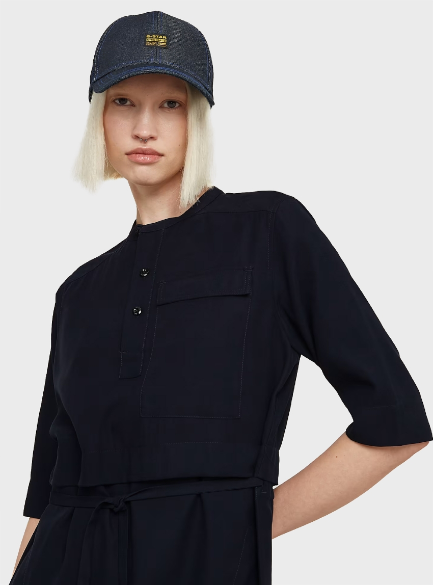 G-Star Fluid Dress - Dark Blue