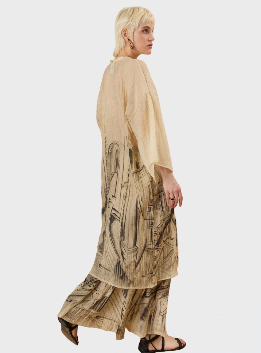 Souvenir Kimono - Cream