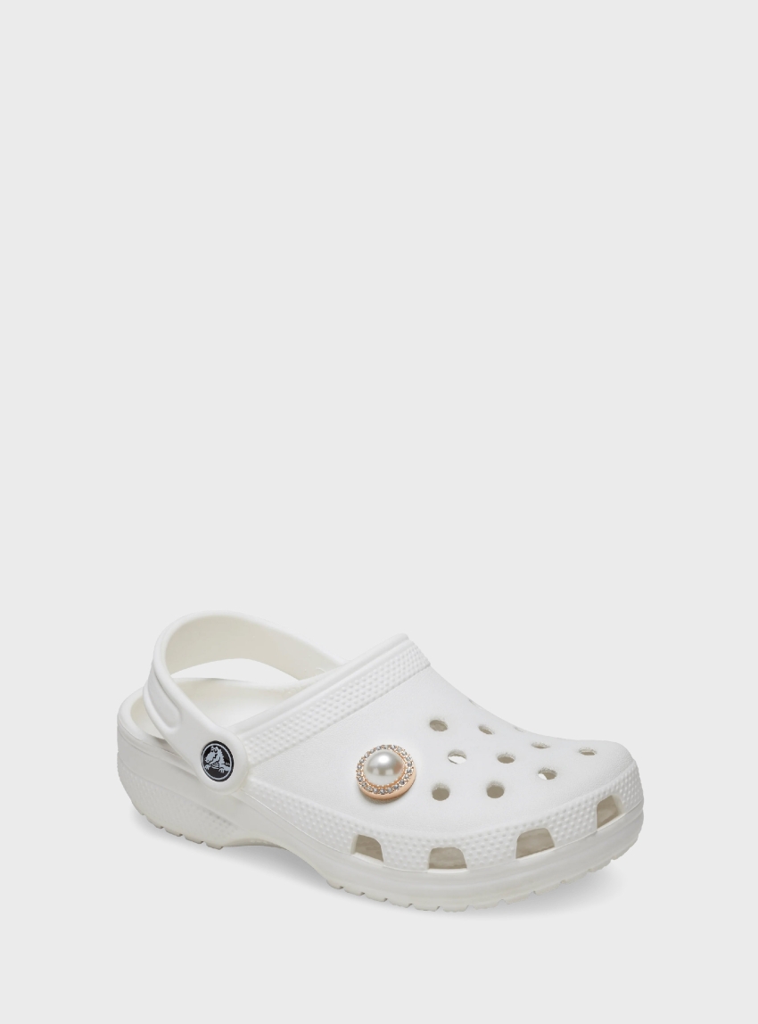 Crocs Jibbitz™ Charms Pearl With Diamonds - White