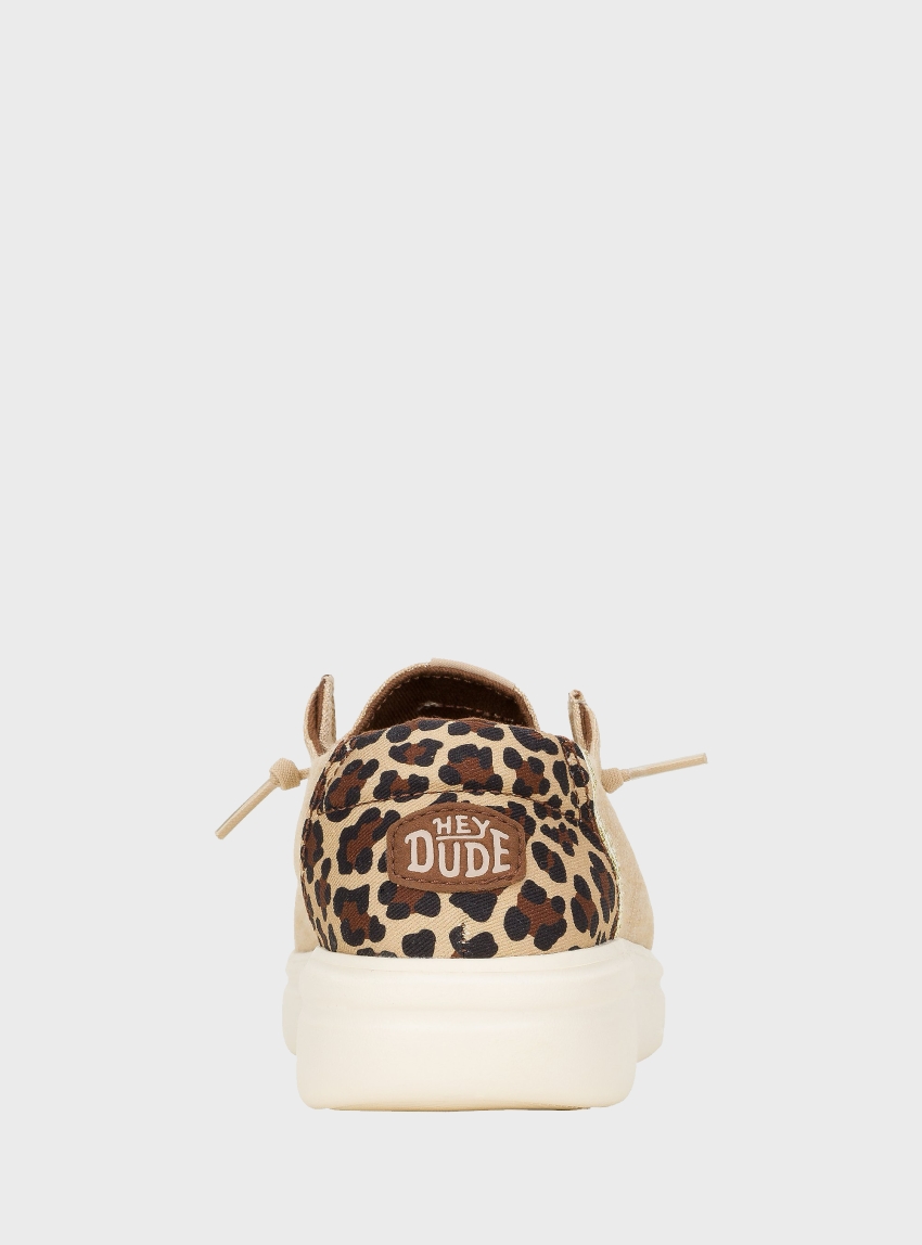 Hey Dude Wendy Rise Animal Shoes - Tan