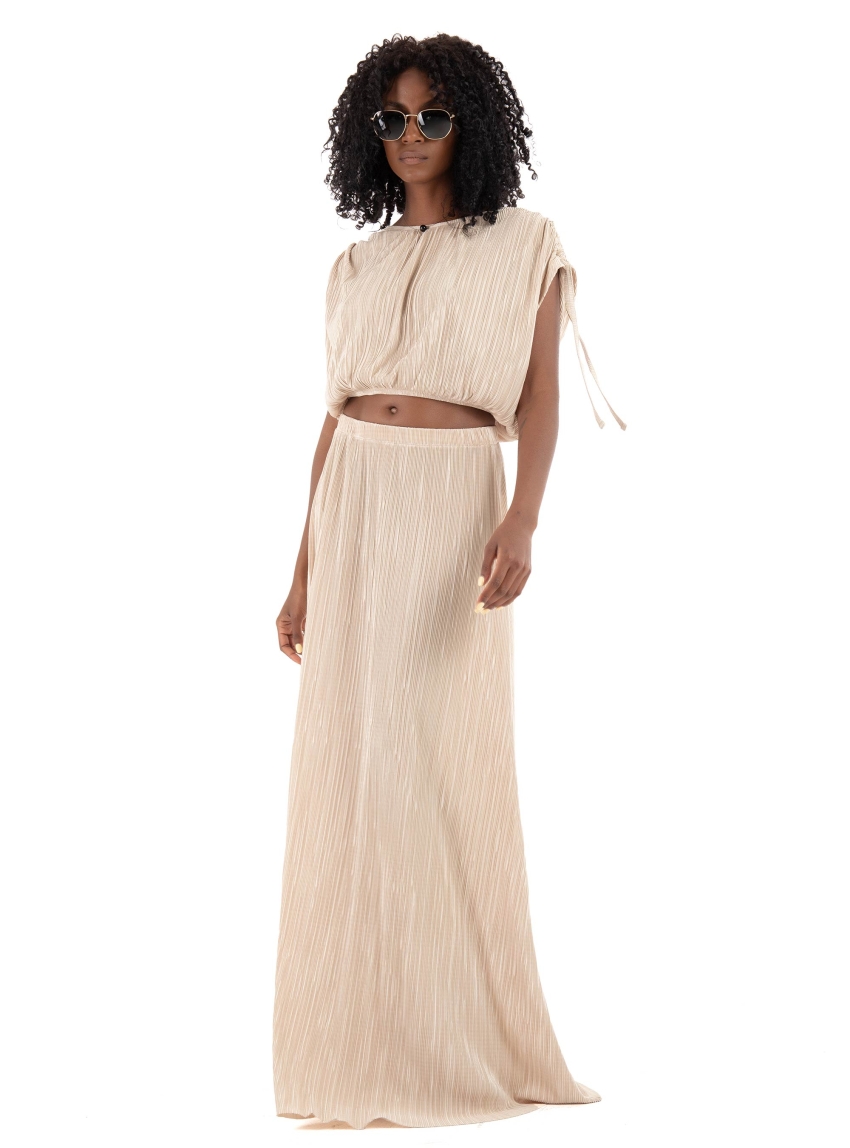 Collectiva Noir Zia Top - Beige