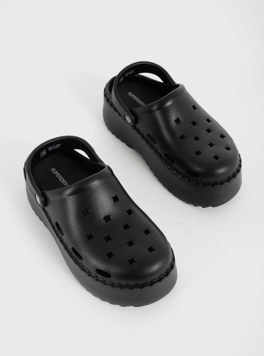 Superdry Clogs - Black