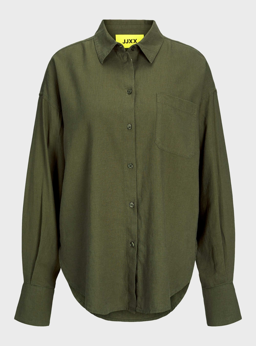 JJXX Jamie Breeze Summer Shirt - Olive 