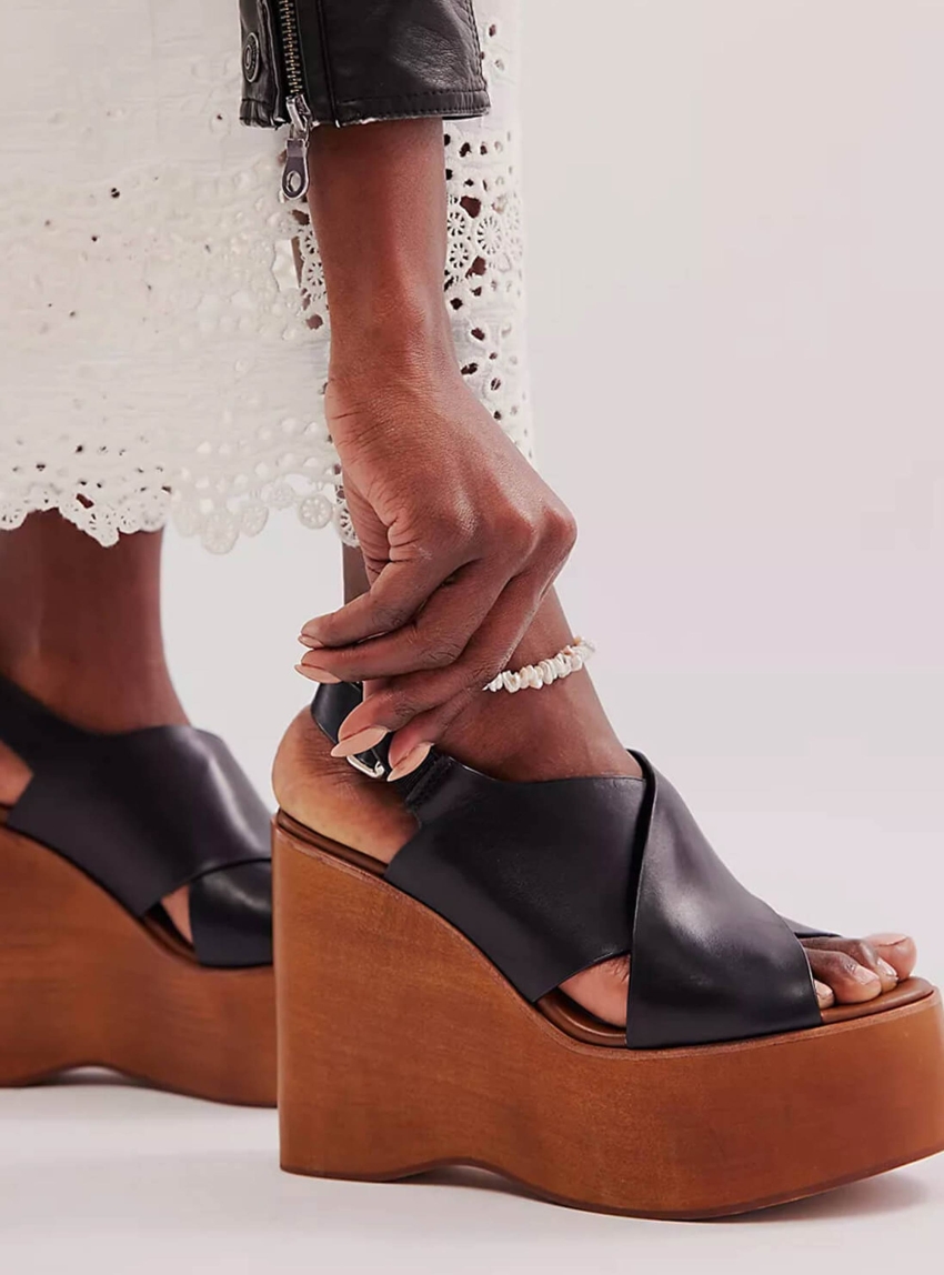 Jeffrey Campbell Fiddle Platforms - Black