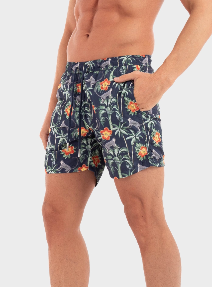 Gianni Lupo Swim Shorts - Multi Colors
