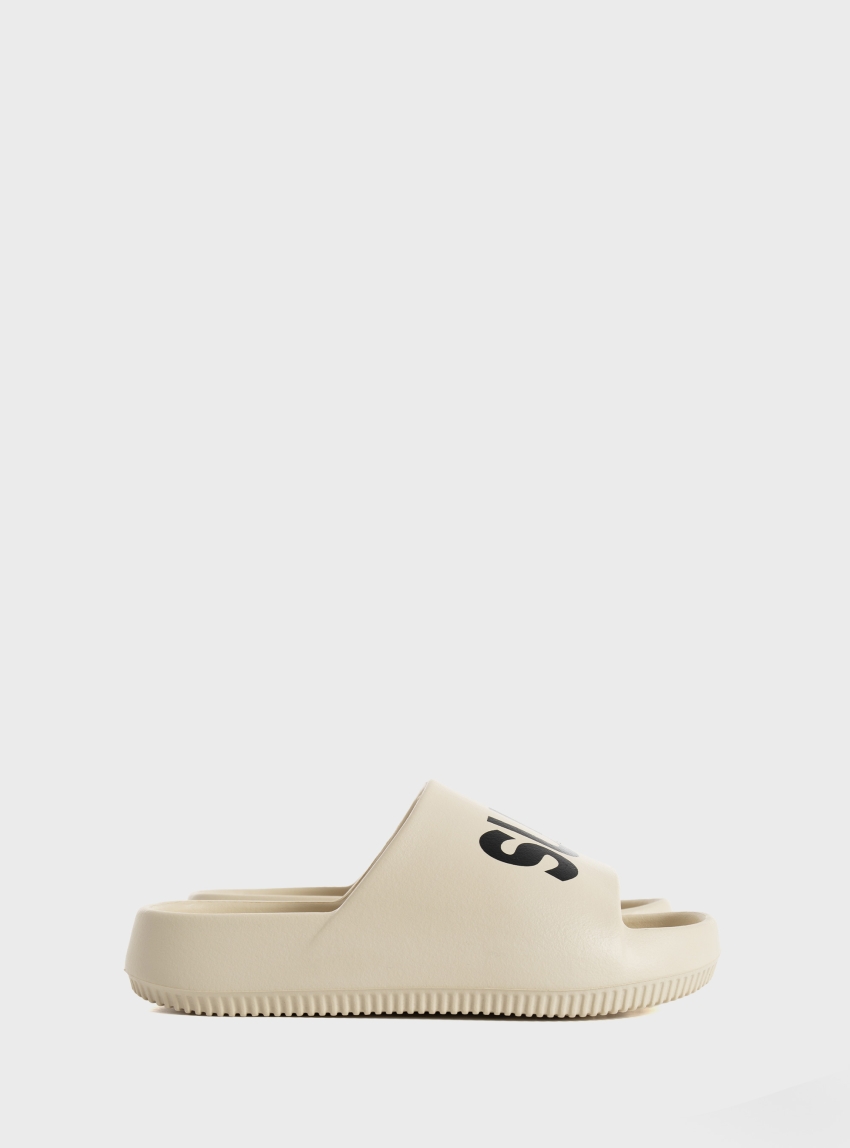 Superdry Slides - Nude