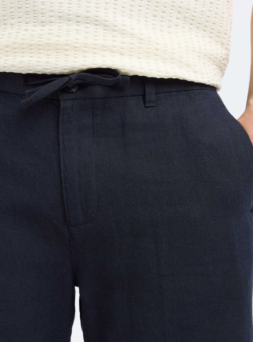 Selected Regular-Leroy Sun Shorts - Blue