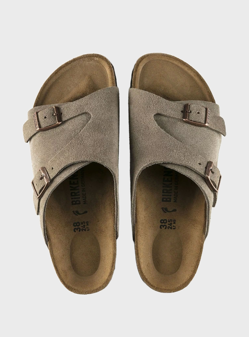 Birkenstock  Zürich Regular Fit Sandals - Taupe
