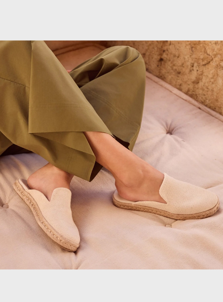 Toms Santiago Mule Espadrilles - Natural