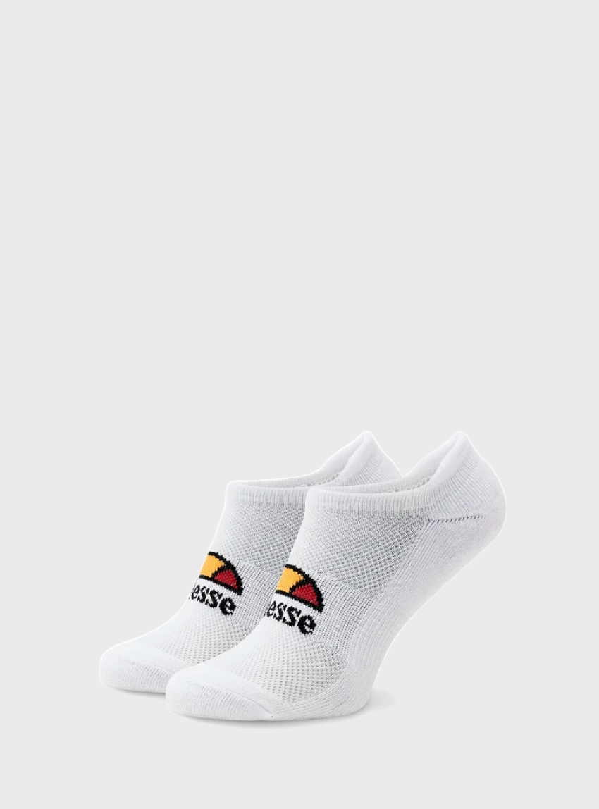 Ellesse Rebi 3-Pack Trainer Liner Socks - White