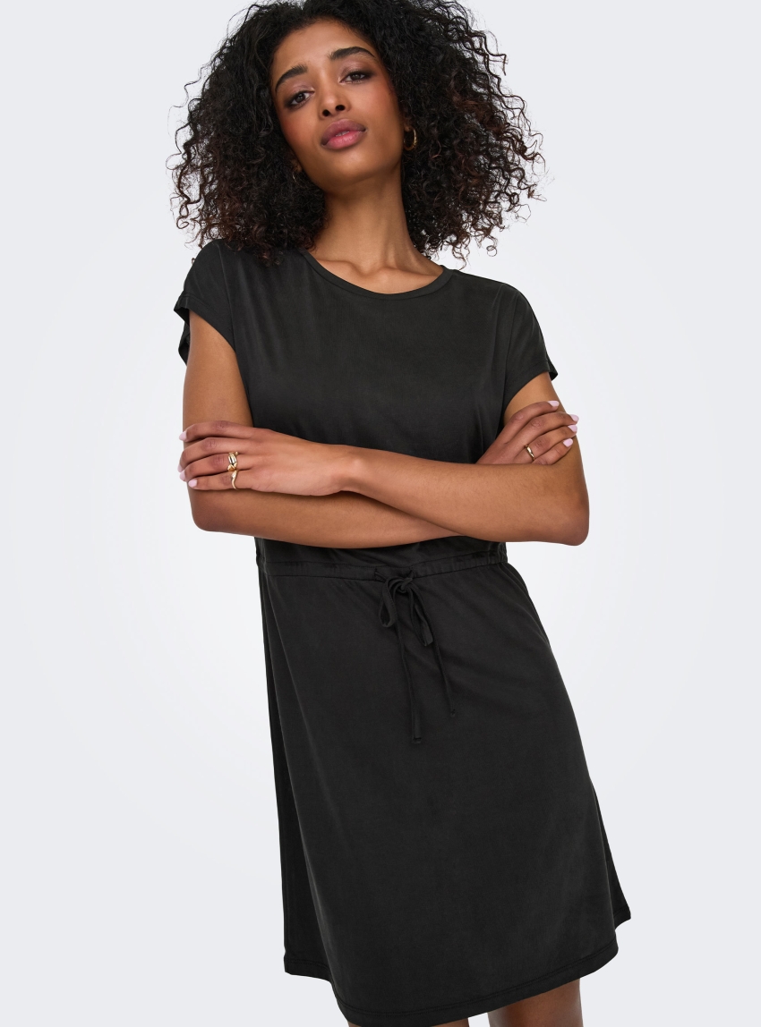 Only Hannah Short Dress - Black