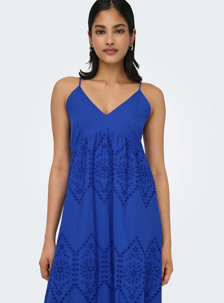 Only Milla Life Strap Maxi Dress - Royal Blue