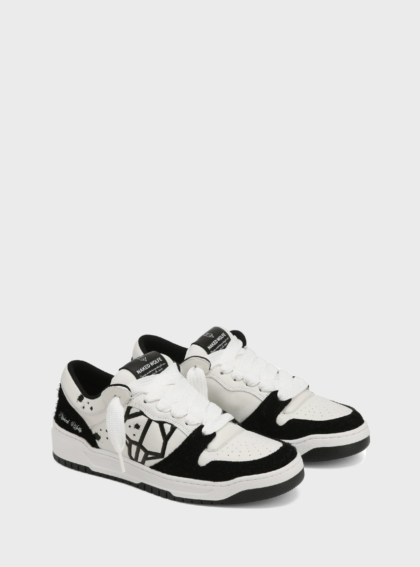 Naked Wolfe Cm-00 Sneakers - Black & White