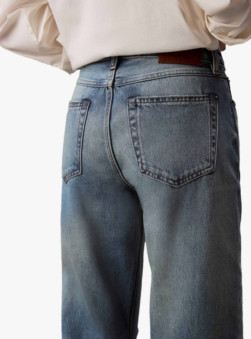 Calvin Klein 90's Straight Jeans - Dirty Denim