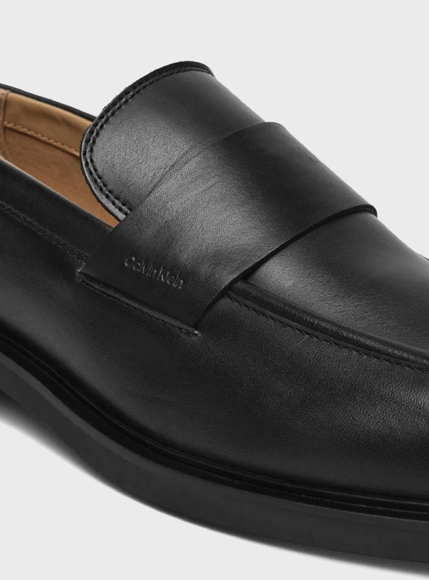 Calvin Klein SQ Rubber Loafers - Black