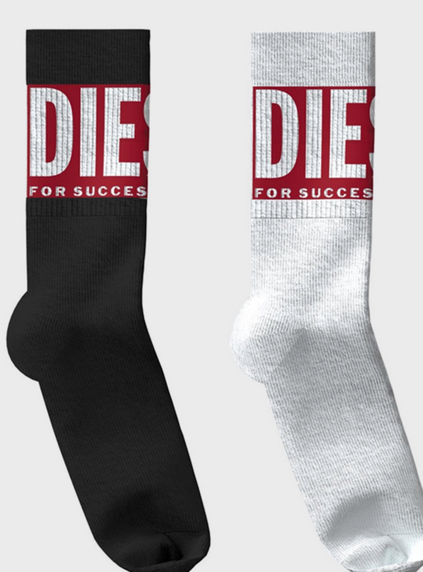Diesel SKM-RAY-THREEPACK  SOCKS - White