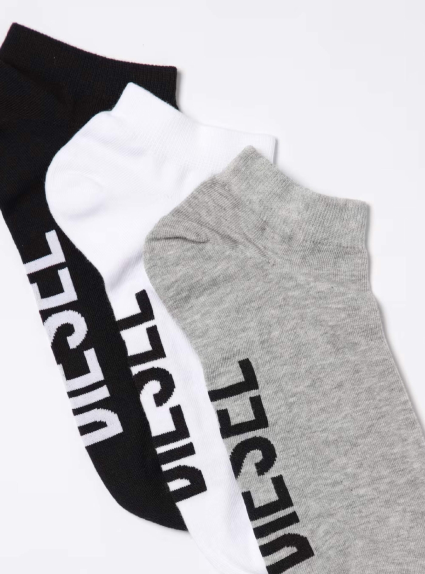 Diesel SKM-GOST-THREEPACK SOCKS - Multi Colors