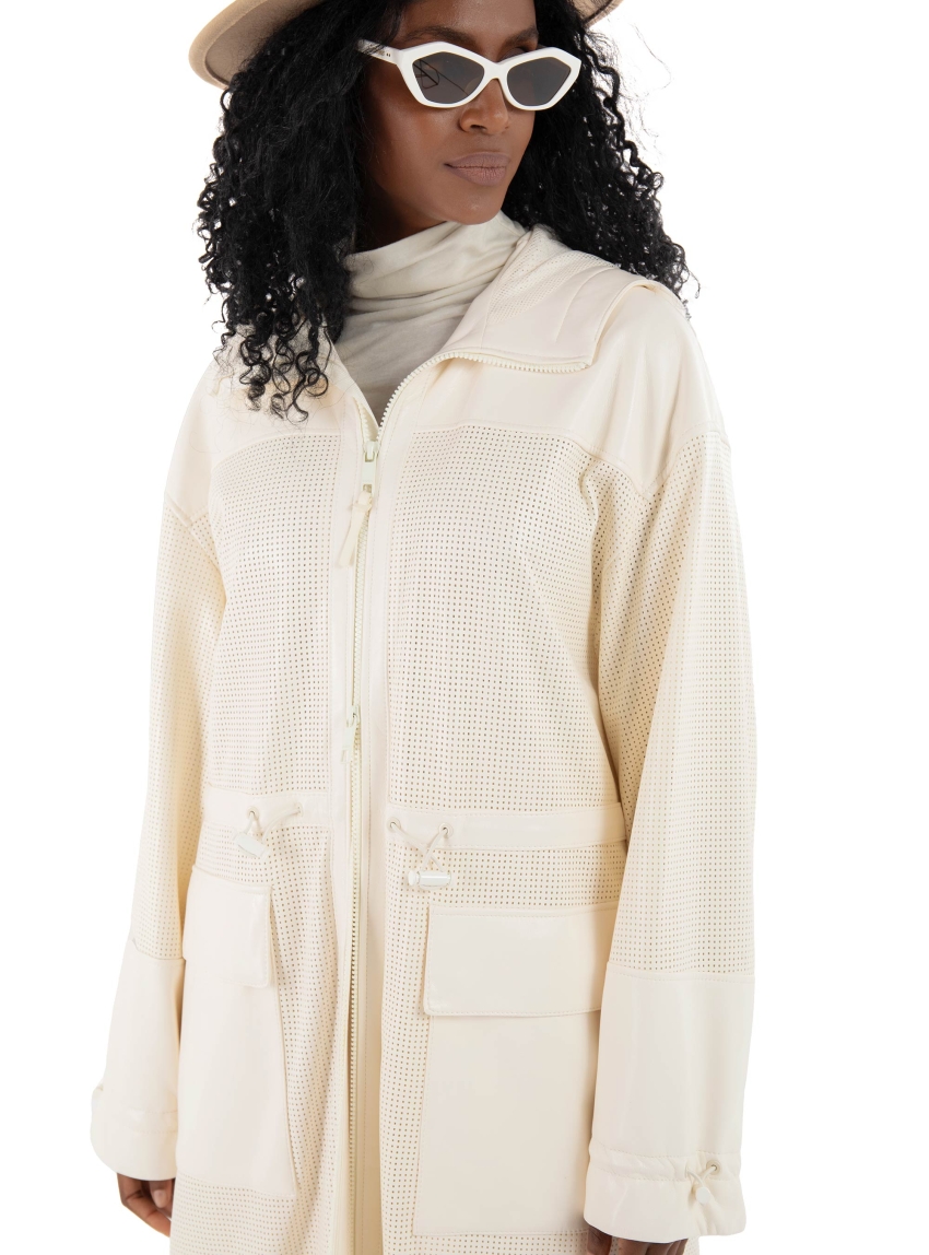 BOSS Coat Planina - Off White