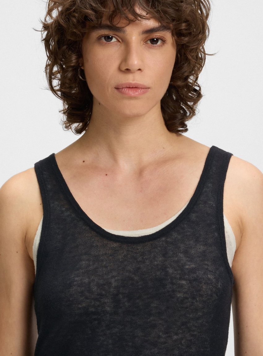 BOSS Knitted Top Fentome - Black