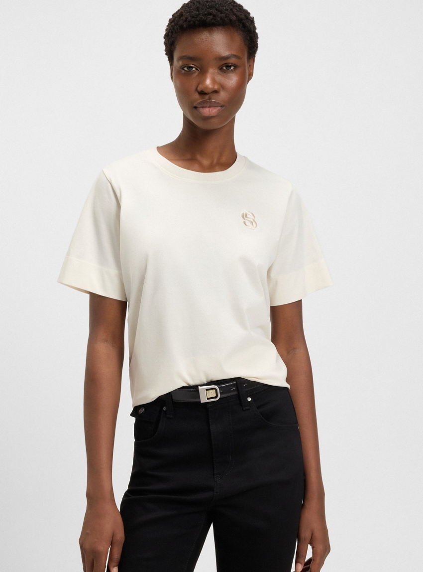 BOSS Leather Belt B_Icon_Frm_Sr25_pp - Black