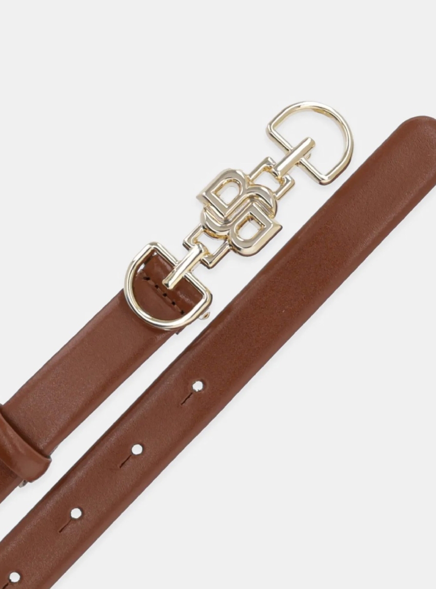 BOSS Leather Belt B_Icon_Ch-G_Sz20 - Light Brown