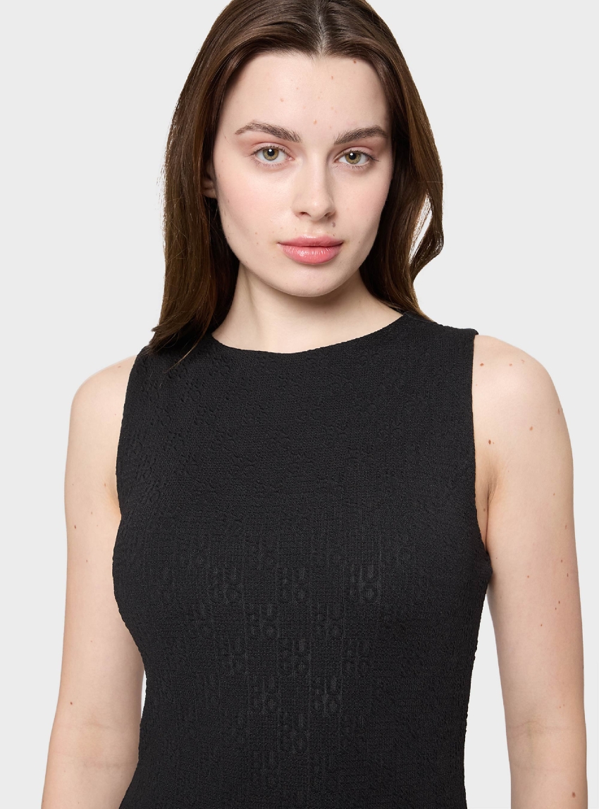 HUGO Slim Fit Dress Naironi - Black