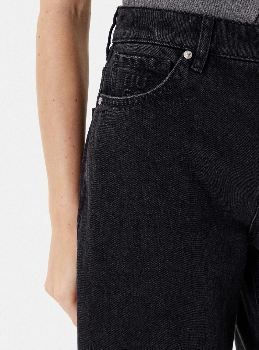 HUGO High Rise Jeans Gimine_3 - Black