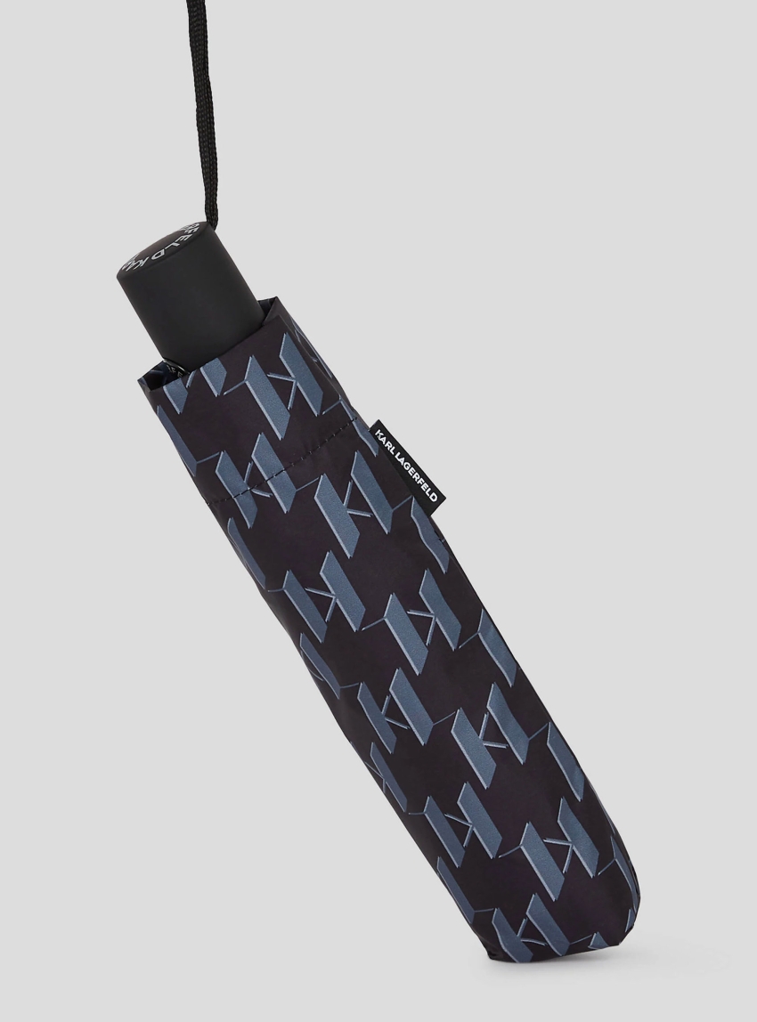 Karl Lagerfeld K/Voyage Small Umbrella - Black