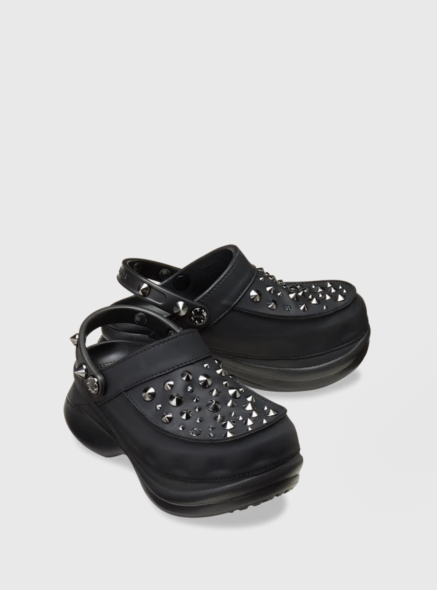 Crocs Bae Studded Clogs - Black
