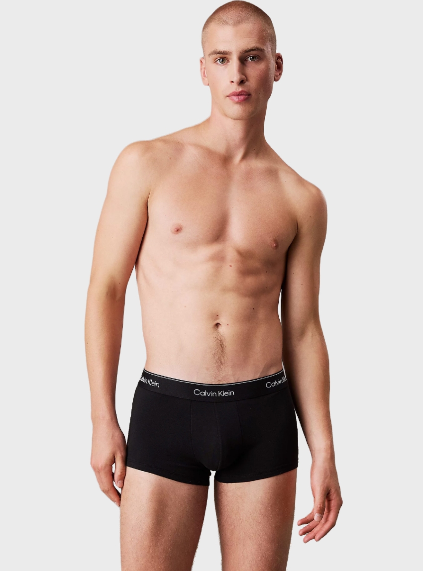 Calvin Klein 11 Pack Low Rise Trunks - Black & White