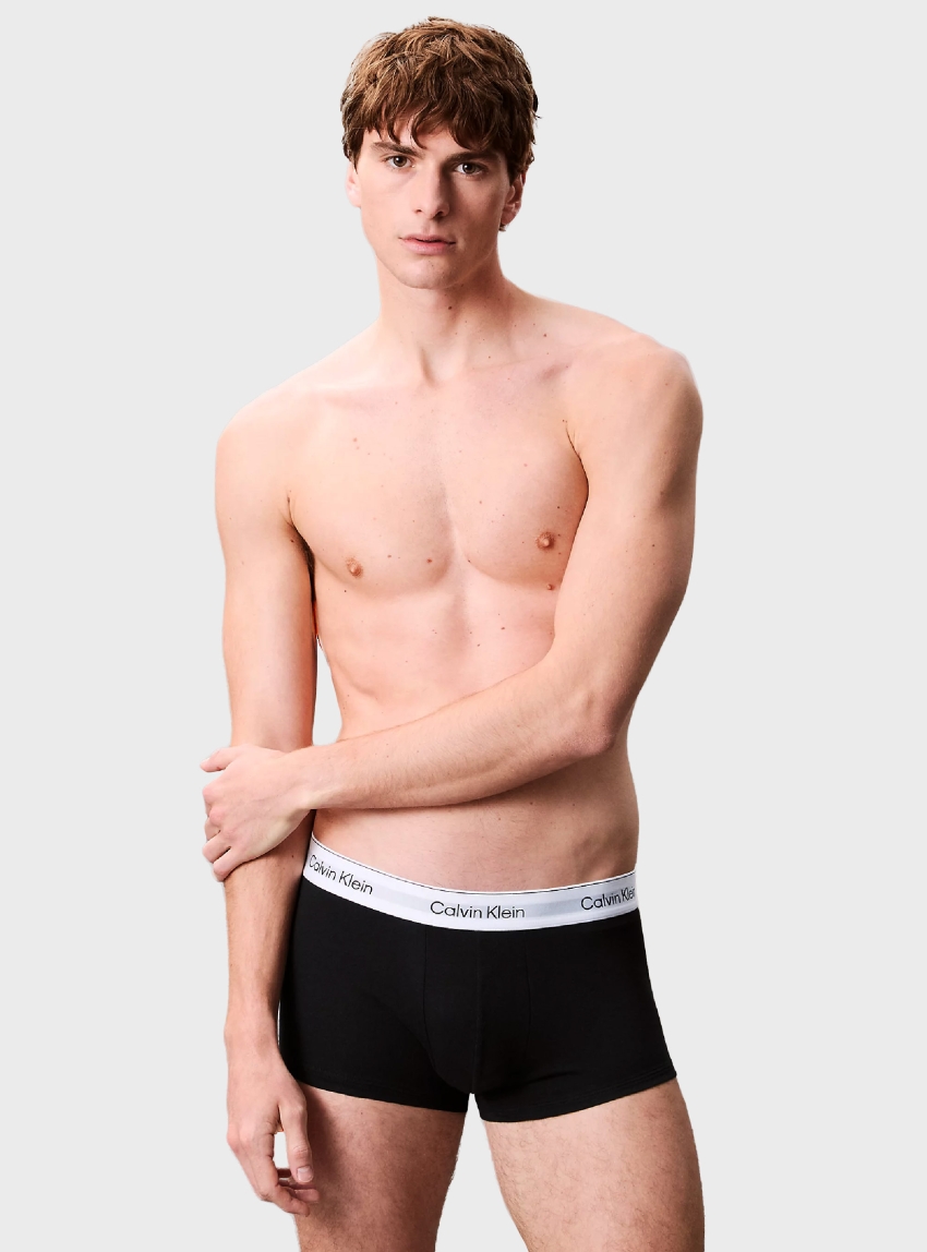 Calvin Klein 11 Pack Low Rise Trunks - Black