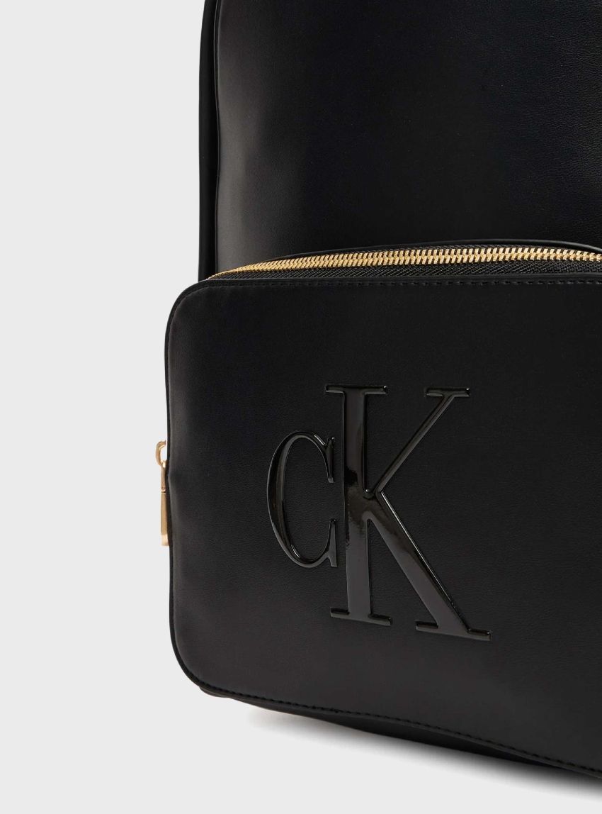Calvin Klein Raised Ck Backpack - Black