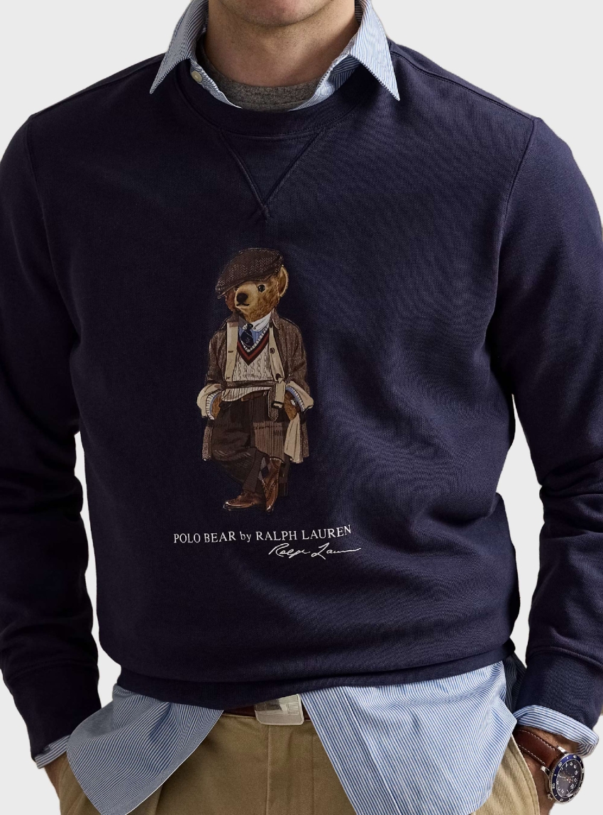 Polo Ralph Lauren Polo Bear Fleece Pullover - Blue