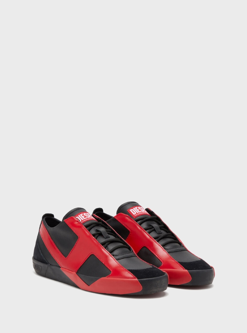 Diesel S-Slante-D Low Sneakers - Black