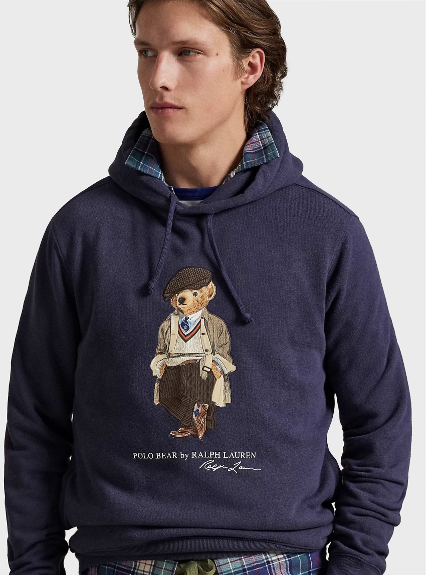 Polo Ralph Lauren Polo Bear Fleece Hoodie - Blue