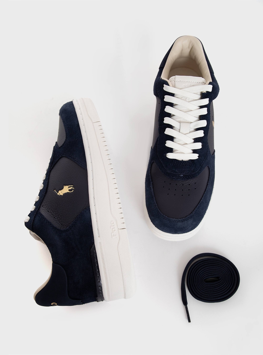 Polo Ralph Lauren Masters Court Trainers - Navy