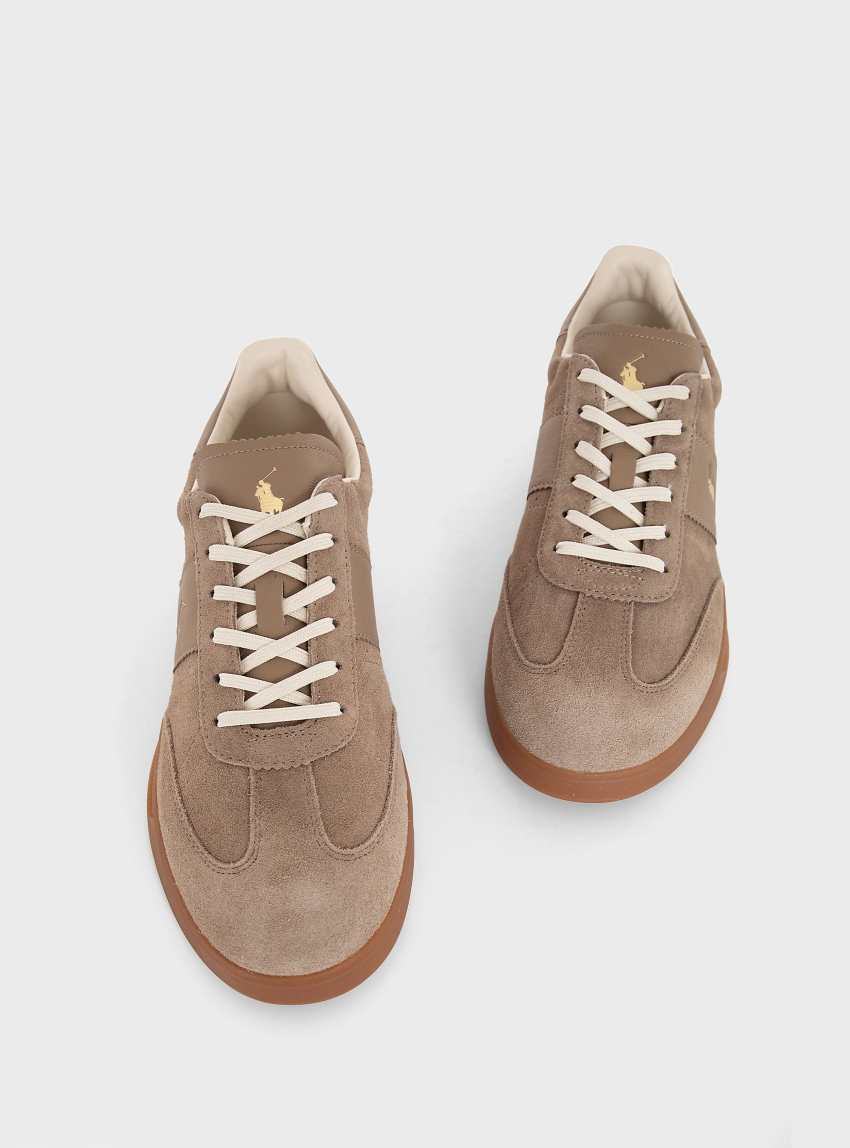 Polo Ralph Lauren Heritage Aera Suede Trainers - Dark Blue