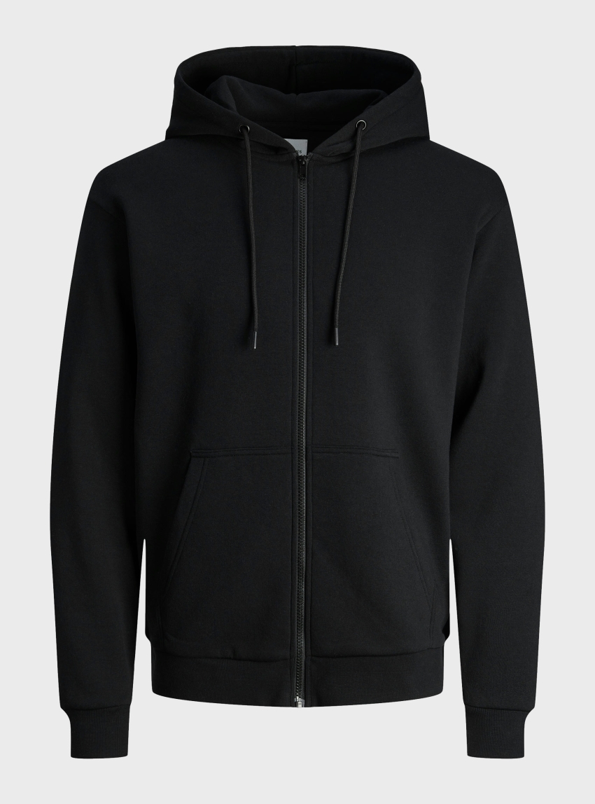 Jack & Jones Bradley Sweat Zip Hoodie - Black