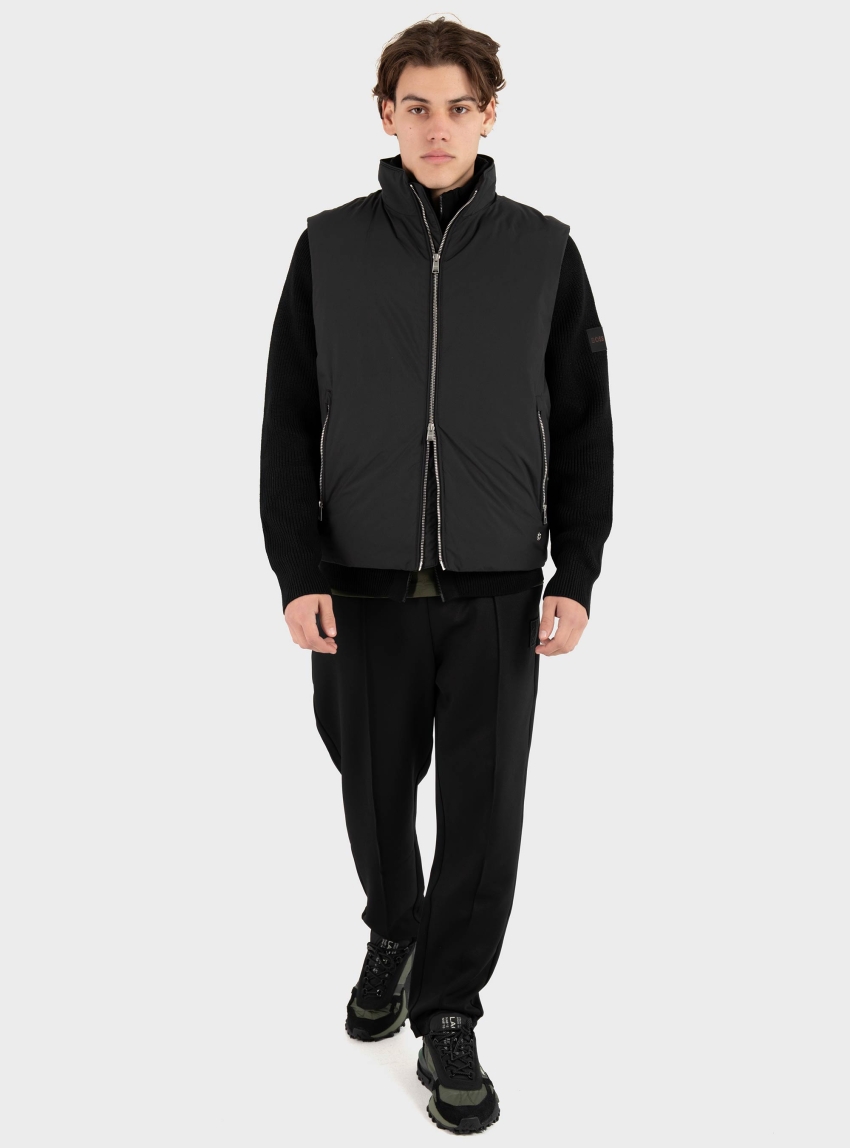 BOSS Water-Repellent Gilet H-Darens - Black