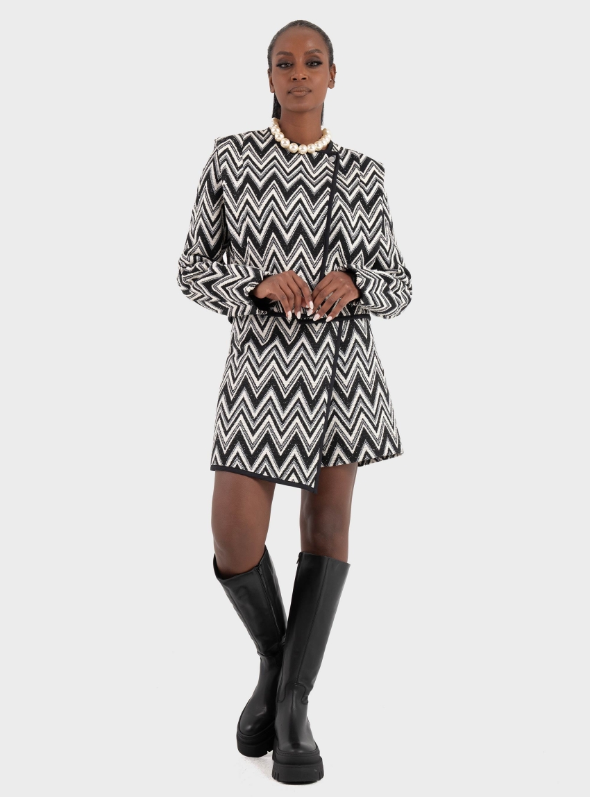 BOSS Short Jacquard Jacket C_Jijaca - Multi Colors