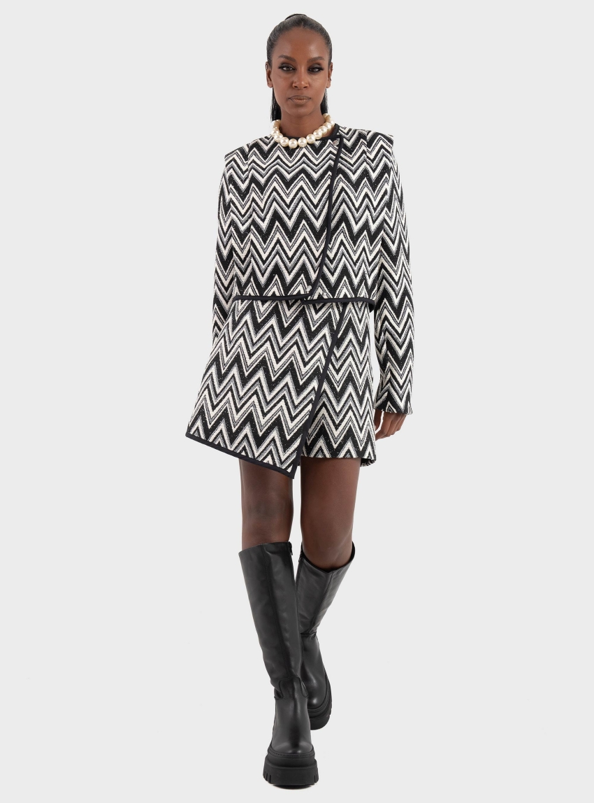 BOSS Short Jacquard Skirt C_Tijaca - Multi Colors