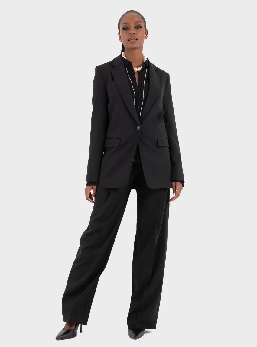 BOSS Relaxed Fit Blazer C_Jabla3 - Black